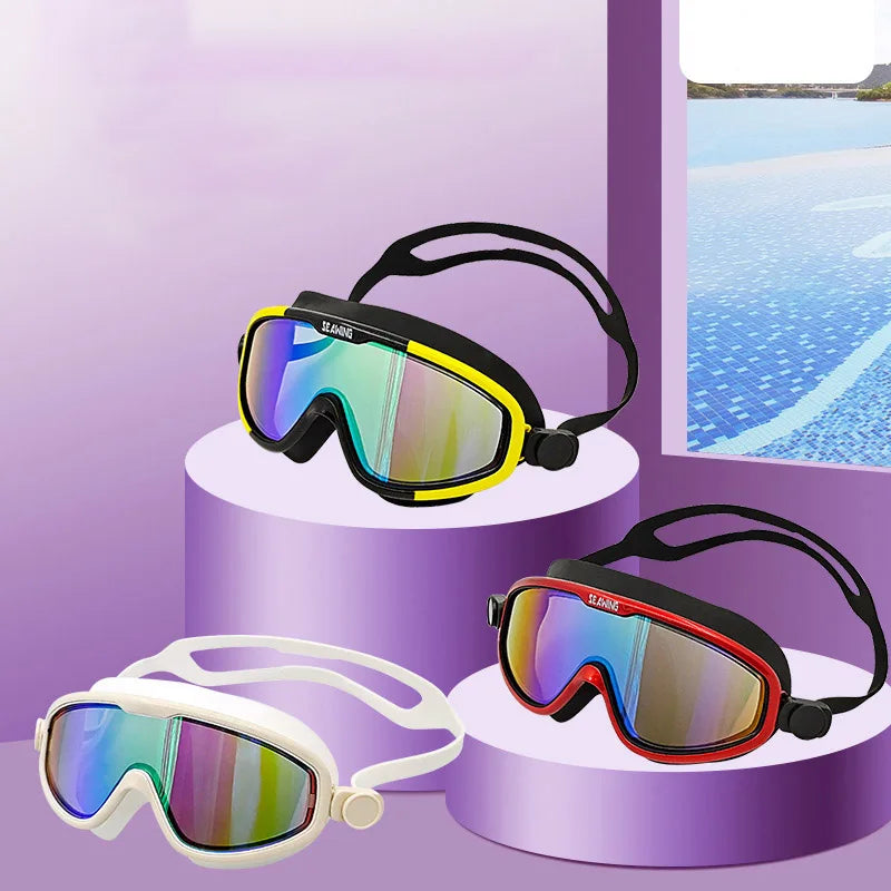 Children's Swimming Glasses Waterproof anti-fog HD Plating Training Swimming Goggles wholesalechildren's Swimming Binoculars