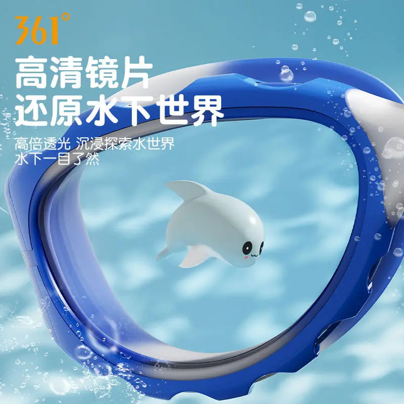 361 swimming goggles waterproof and anti fog high-definition boys' summer professional diving equipment girls' swimming goggles