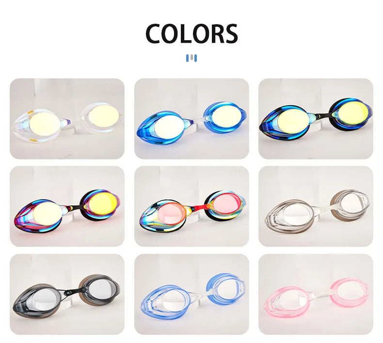 Children's Swimming Glasses Waterproof anti-fog HD Plating Training Swimming Goggles wholesalechildren's Swimming Binoculars