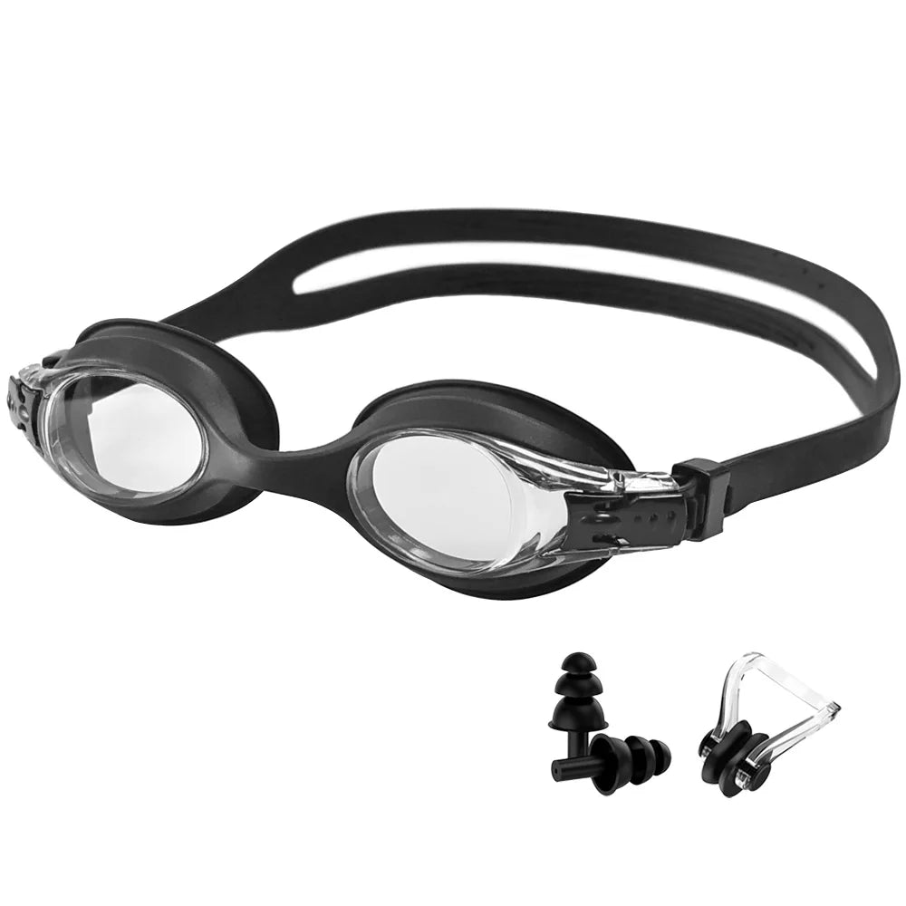 Swimming Goggles For Kids Youth Age 3-14 Years Old Anti-fog 100% UV Protection Clear Vision No Leaking Quick Adjustable Strap